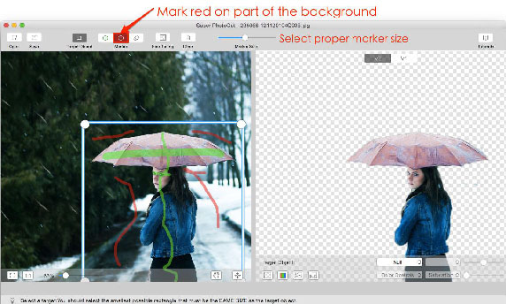 image background effects mac